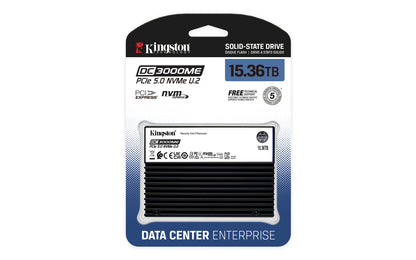 SEDC3000ME/15T3 - SSD 15,36TB Enterprise Empresarial Série DC3000ME para Servidores U.2 NVMe PCIe 5.0 TCG Opal  (R/W: 14.000 / 9.700 MB/s).