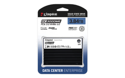 SEDC3000ME/3T8 - SSD 3,84TB Enterprise Empresarial Série DC3000ME para Servidores U.2 NVMe PCIe 5.0 TCG Opal  (R/W: 14.000 / 5.800 MB/s).