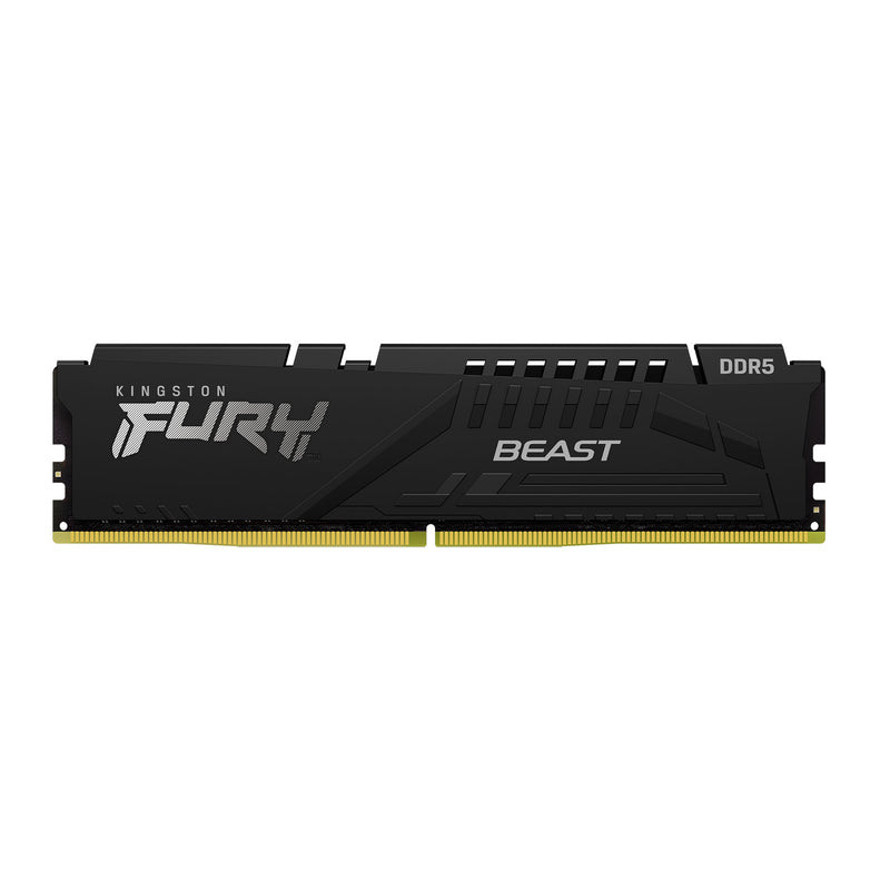 KF560C36BBE2-16 - Módulo de memória de 16GB DIMM DDR5 6000Mhz CL36 FURY Beast Black 1,35V 1Rx8 288 pinos para desktop / gamers (Revisão 2).