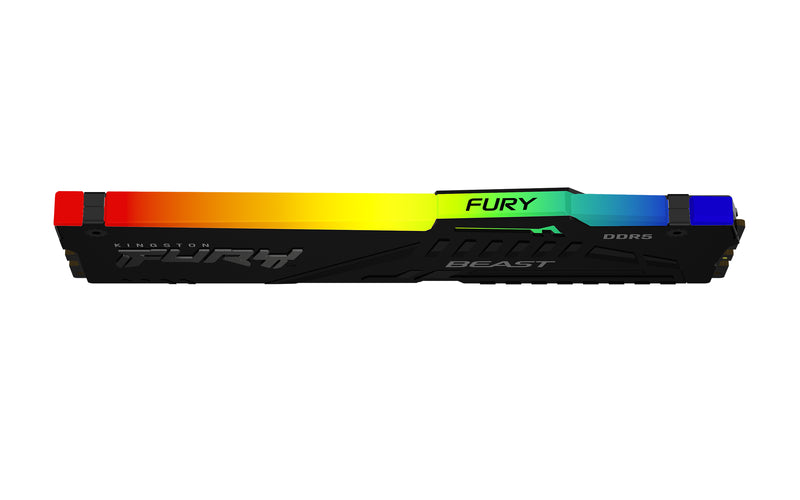 KF560C30BBA-8 - Módulo de memória de 8GB DIMM DDR5 6000Mhz FURY Beast RGB 1,4V CL30 1Rx16 288 pinos para desktop / gamers base Intel.