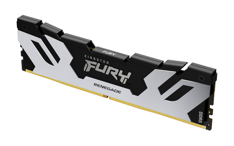 KF560C32RS-48 - Módulo de memória de 48GB DIMM DDR5 6000Mhz FURY Renegade Silver 1,35V 2Rx8 288 pinos para desktop / gamers.