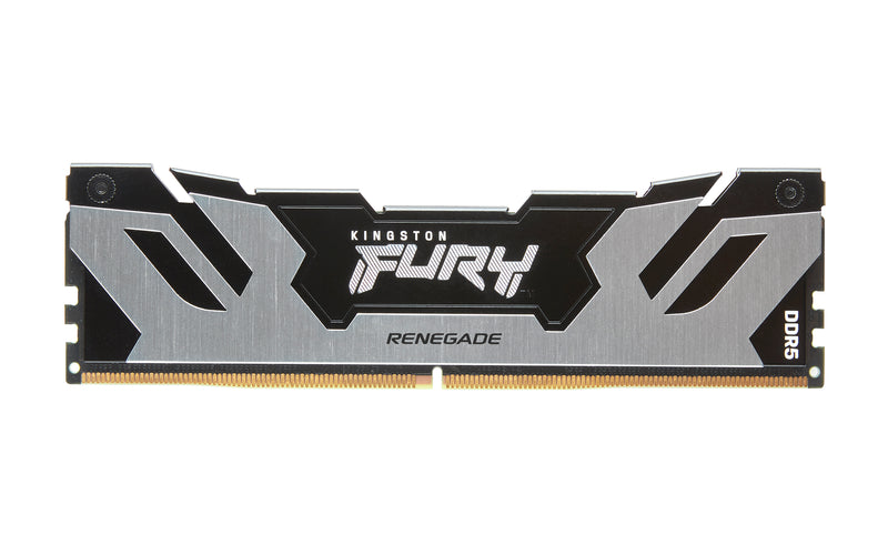 KF584CU40RS-24 - Módulo de memória de 24GB CUDIMM DDR5 8400Mhz FURY Renegade Silver 1,45V 1Rx8 288 pinos para desktop / gamers.