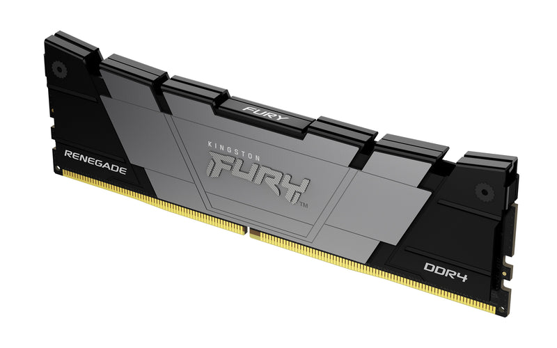 KF436C18RB2/32 - Memória de 32GB DIMM DDR4 3600Mhz FURY Renegade Black 1,35V CL18 2Rx8 288 pinos para desktop/gamers.