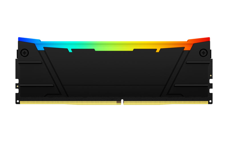 KF432C16RB12A/16 - Memória de 16GB DIMM DDR4 3200Mhz FURY Renegade RGB 1,35V CL16 2Rx8 288 pinos para desktop/gamers.