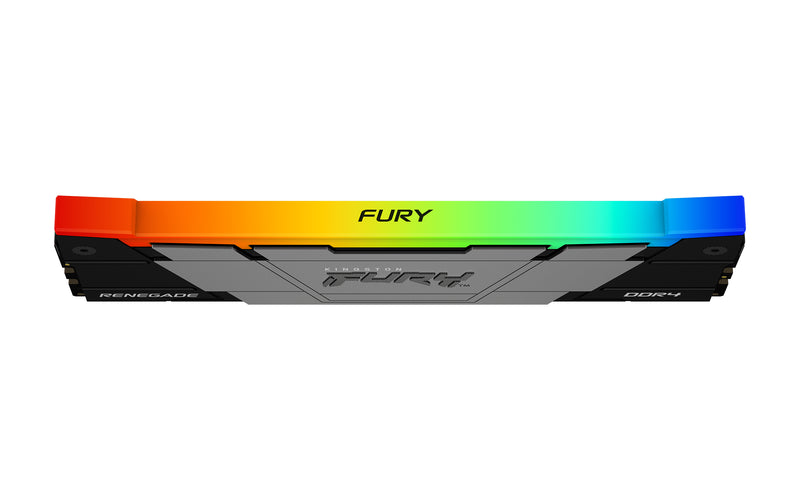 KF432C16RB2A/32 - Memória de 32GB DIMM DDR4 3200Mhz FURY Renegade RGB 1,35V CL16 2Rx8 288 pinos para desktop/gamers.