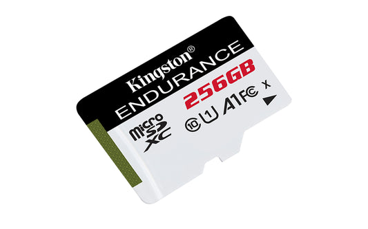 SDCE/256GB - Cartão de memória de 256GB padrão microSD Endurance; Leitura = 95MB/s, Escrita = 45MB/s