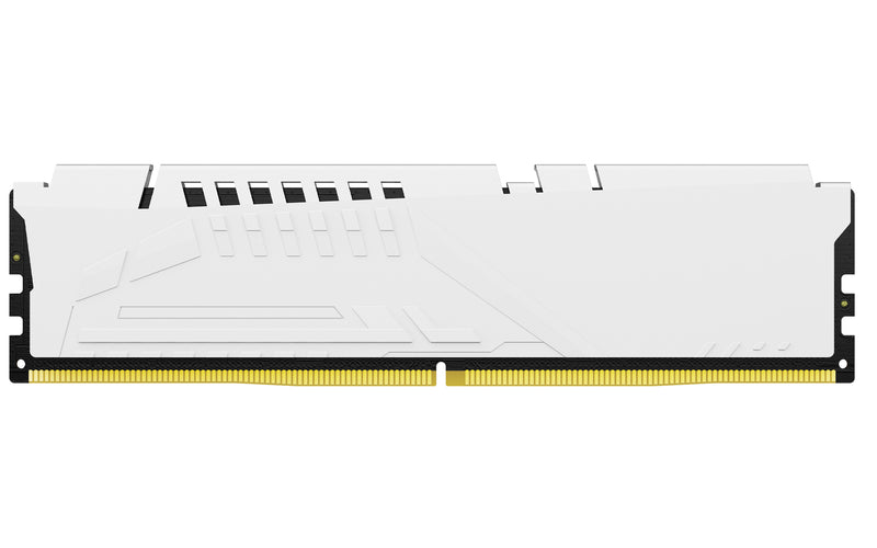 KF556C36BWE-16 - Módulo de memória de 16GB DIMM DDR5 5600Mhz CL36 FURY Beast White 1,25V 1Rx8 288 pinos para desktop / gamers.