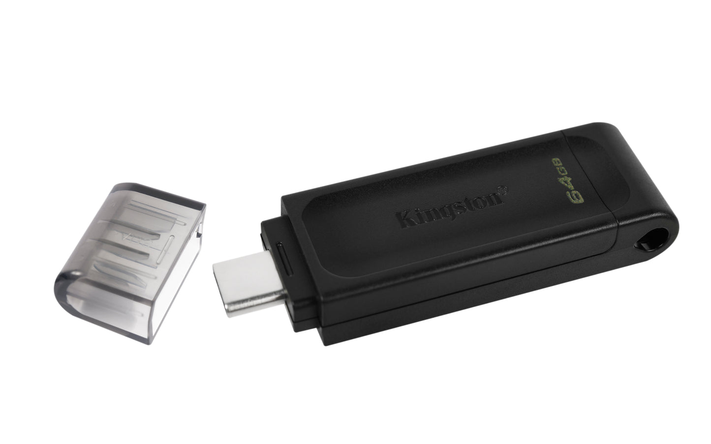 DT70/64GB - Pen drive de 64GB padrão USB-C velocidade 3.2 Geração 1