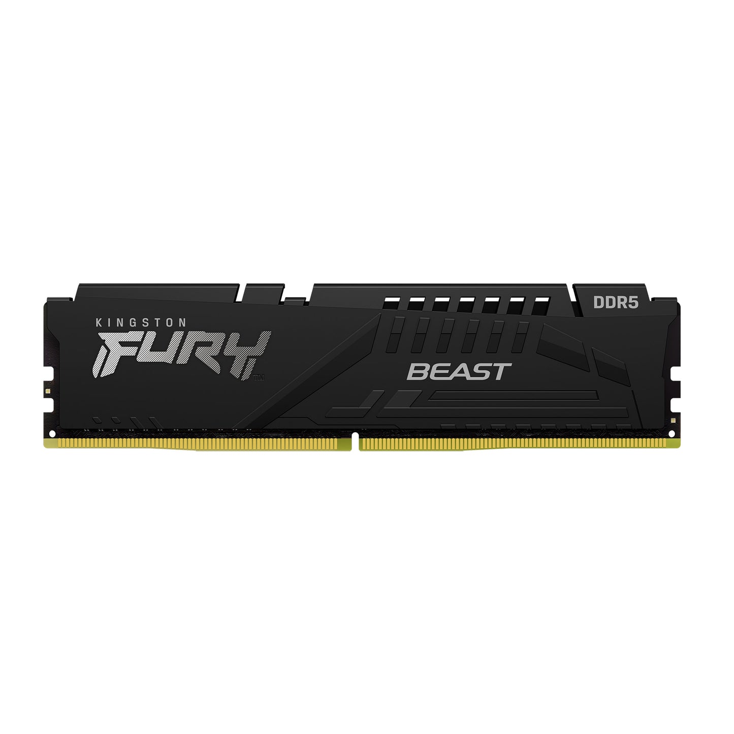 KF552C40BB-16 - Módulo de memória de 16GB DIMM DDR5 5200Mhz FURY Beast Black 1,25V 1Rx8 288 pinos para desktop / gamers.