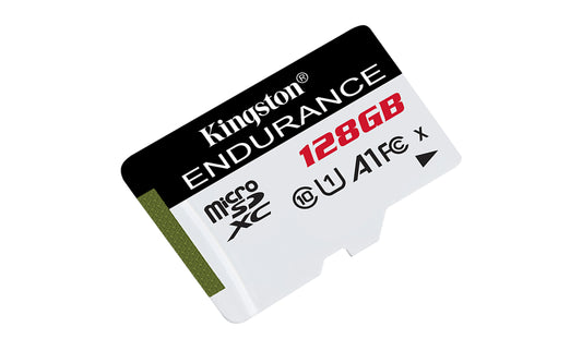 SDCE/128GB - Cartão de memória de 128GB padrão microSD Endurance; Leitura = 95MB/s, Escrita = 45MB/s